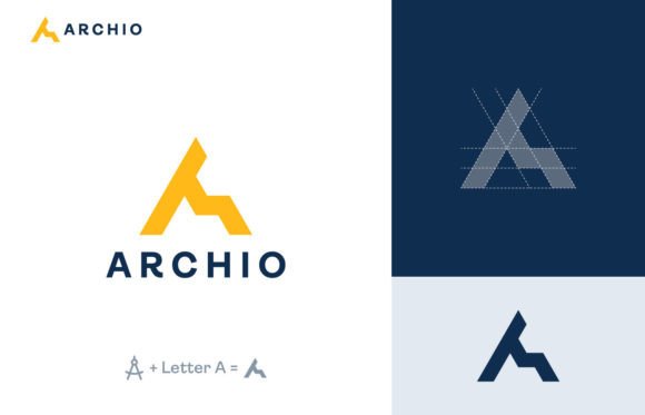 Archio Letter A Modern Logo Template