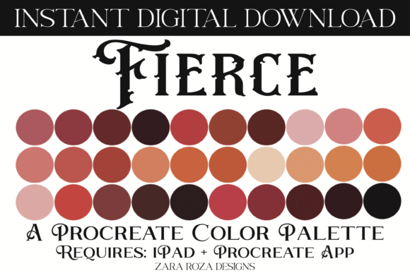 Fierce Procreate Color Palette: A Comprehensive Evaluation for Digital Artists