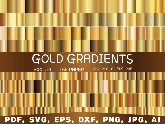 Gold Gradient Digital Paper, Background: A Versatile Asset for Creative and Professional Projects