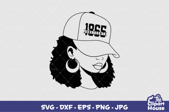 Juneteenth African American Woman Design