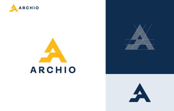 Triangle Letter a Logo Template: A Minimalist Solution for Modern Brands